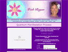 Tablet Screenshot of manifestation.trishregan.com